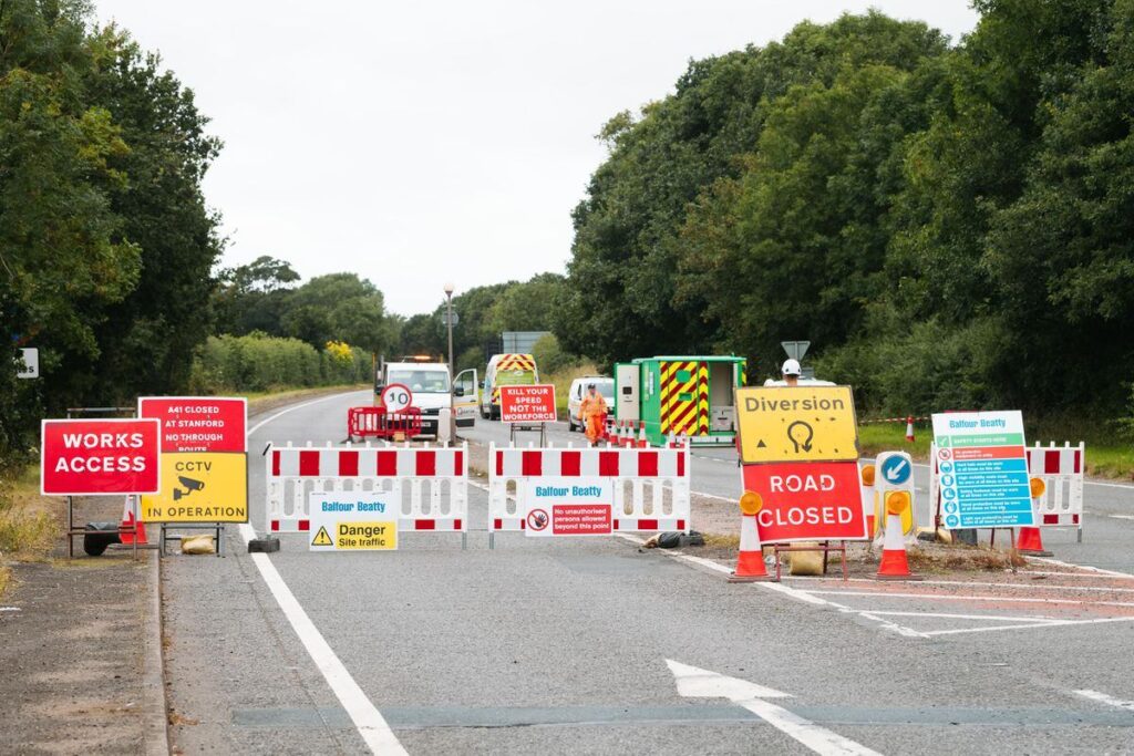 A41 Roadworks