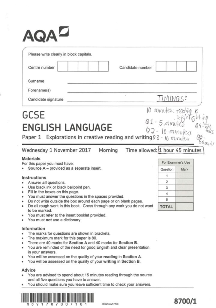 How to Make the Most of AQA English Language Past Papers